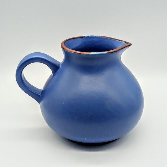 Dansk Mesa Sky Blue 48 Oz. Ceramic Pitcher - Picture 2 of 7